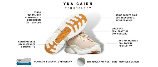 Sneakers Cairn C20 YDA Tecnologia